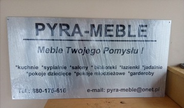ИНФОРМАЦИОННАЯ ДОСКА РЕКЛАМНАЯ ВЫВЕСКА 100x50 см x 250 см 2-СТОРОННЯЯ МЕТАЛЛ