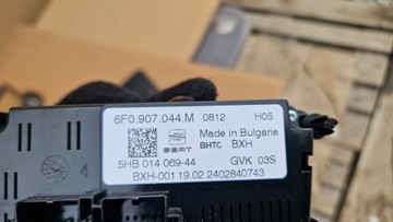 PANEL KLIMATIZACE IBIZA ARONA 6F0907044M ORIGINÁLNÍ