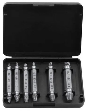 Экстракторы для сломанных винтов, 6 шт.