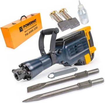 УДАРНЫЙ МОЛОТОК ДЛЯ РАЗРУШЕНИЯ ДЛЯ КОВКИ 50J ШЕСТИГРАННЫЙ 3200W