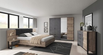 МЕБЕЛЬ ГОСТИНАЯ ARDEN RTV СКАМЬЯ ВИТРИНА Комод LOFT 1