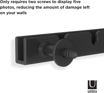 Набор рамок для коллажей, черные, 68 x 71 x 7,5 см