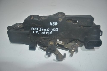 ZAMEK DRZWI LEWY PRZÓD FIAT STILO 10 PIN