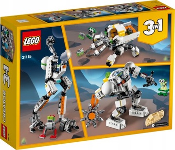 LEGO Creator 3in1 31115 Космический шахтерский робот
