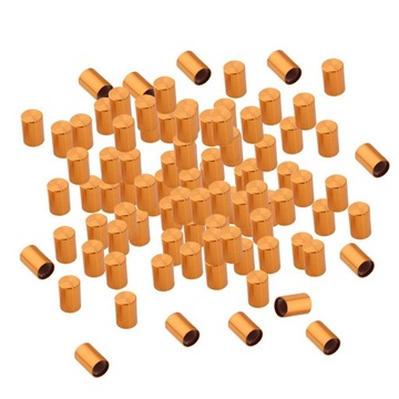 100 шт. алюминиевого потенциометра 10х15 мм, золотого цвета.