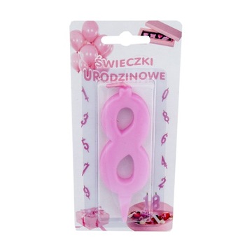 Świeczka CYFRA urodzinowa - 