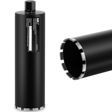 MSW Wiertło diamentowe koronowe do betonu kamienia G1 dł. 400 mm śr. 127 mm