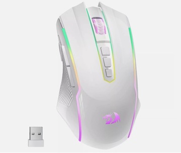 Bezprzewodowa mysz do gier z podświetleniem RGB 8000 DPI REDRAGON m910-WS