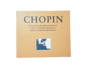 Fryderyk Chopin List do Ludwiki Jędrzejewiczowe Faksymile autografu BDB -
