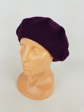 395 БЕРЕТ ФЕЗКО, цвет СЛИВА, размер 11 дюймов.