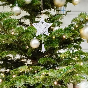 Рождественский кулон-украшение в виде снеговика 4 шт.