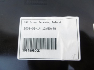 Дверной бок правый задний Volvo V70 III S80 II