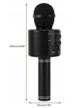 MIKROFON + NAGRYWANIE BLUETOOTH KARAOKE SELFIE HIT