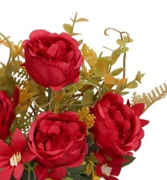 ИСКУССТВЕННЫЕ ЦВЕТЫ КАК ЖИВЫЕ РАСТЕНИЯ РОЗА БУКЕТ РОЗ