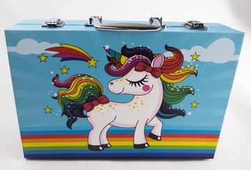 ХУДОЖЕСТВЕННЫЙ набор для ЖИВОПИСИ И РИСОВАНИЯ ДЛЯ ДЕТЕЙ И ДЕВОЧЕК 145 Ee