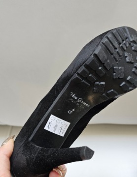 БОТИНКИ VENEZIA НАТУРАЛЬНАЯ КОЖА, черные, размер 40-41