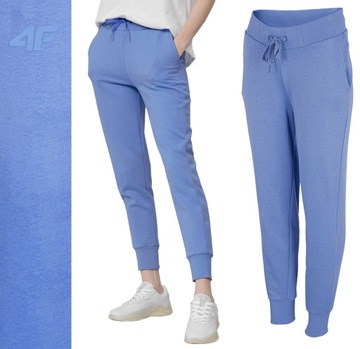 SPODNIE DAMSKIE 4F DRESOWE JOGGERY WYGODNE SPORTOWE NA CO DZIEŃ F229 / XL