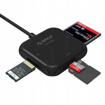Orico czytnik kart pamięci micro SD TF CF MS USB-A