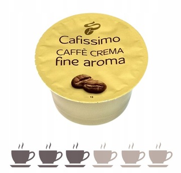TCHIBO CAFISSIMO CAFFE CREMA FINE AROMA 120 шт.