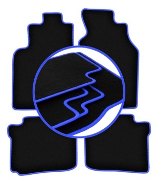 Koberce do auta Blue pro: Mitsubishi Space Star minivan 1999-2005
