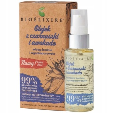BIOELIXIRE OLEJEK Z CZARNUSZKI I AWOKADO 50ml