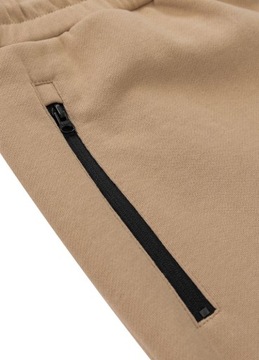 Męskie Spodnie Dresowe Pitbull Bawełniane Dresy Terry Small Logo Luźny Krój