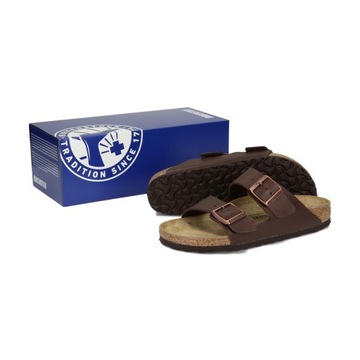 Klapki BIRKENSTOCK Arizona 051703 Dark Brown r.37