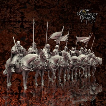 Рыцари военного ордена XII века — x5