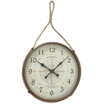 ZEGAR loftowy RÓŻA WIATRÓW LOFT RETRO 92cm