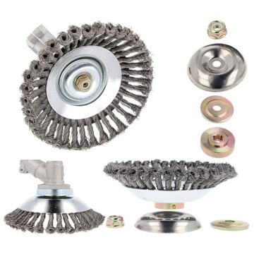 КОМПЛЕКТ ДЛЯ УСТАНОВКИ ПРОВОЛОЧНОЙ ЩЕТКИ И ЩЕТКИ ДЛЯ МАСЛА ДЛЯ STIHL HUSQVARNA - замена