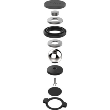 Универсальный магнитный держатель для телефона в автомобиле. Крепится на приборную панель.