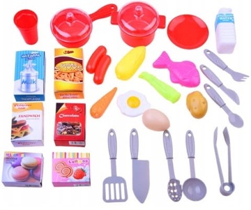 БОЛЬШИЕ АКСЕССУАРЫ ДЛЯ ДЕТСКОЙ КУХНИ ЗВУК ПРИГОТОВЛЕНИЯ