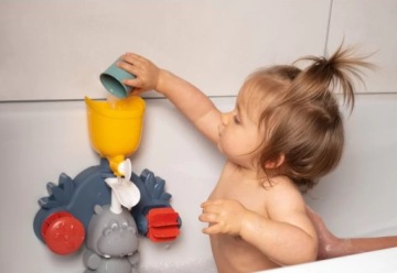 LITTLE SMOBY Zabawka do WANNY KĄPIELI Hipopotam