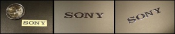 Наклейка SONY LOGO Metal Edition 50x8 мм 074b