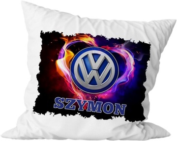 PODUSZKA DLA FANA MOTORYZACJI VW PREZENT+IMIĘ