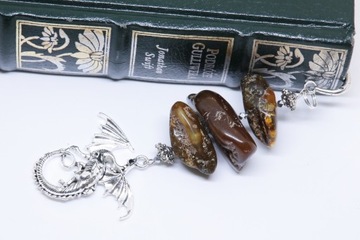 ЗАКЛАДКА Дракон Толкиен ФАНТАЗИЯ ЯНТАРЬ уникальна!