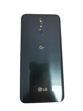 Oryginlana Klapka tylna LG Q7+ Blue GRADE B