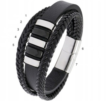 КОЖАНЫЙ браслет, ГРАВИРОВКА ФАМИЛИЙНЫХ ИМЕН