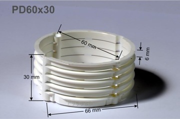 Проставочное кольцо для банок ПК60 - сегментированное