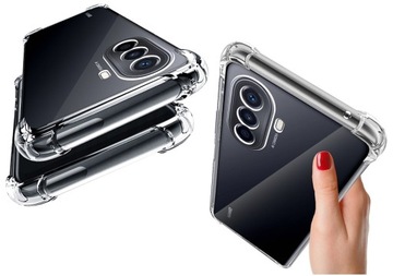 ETUI PANCERNE SHOCK CASE DO HUAWEI NOVA Y70 +SZKŁO