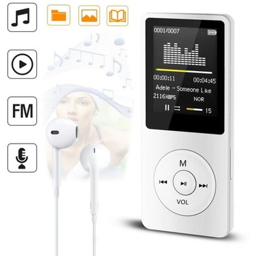 MP3-ПЛЕЕР BLUETOOTH 5.0 HIFI РАДИО 16 ГБ + НАУШНИКИ