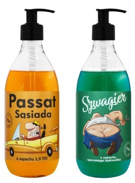 LAQ SHOTS ZESTAW ŻELI DLA FACETÓW PASSAT+SZWAGIER