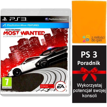 gra na PS3 NFS NEED FOR SPEED MOST WANTED ścigaj się i stań się MOST WANTED