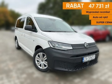 Volkswagen Caddy V Caddy 2.0 TDI 122KM 2024 Volkswagen Caddy Maxi 5 osób 2.0 TDI 122 KM automa