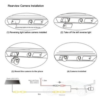 KAMERA COUVÁNÍ VOZIDLA PRO BMW X5 E50 99 05 ČERNÁ E70 06 12 F15 13 17