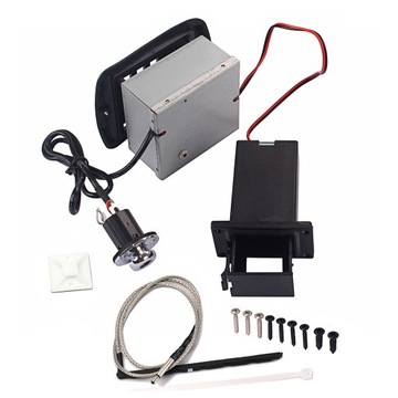 YMH03 4-pasmowy korektor dźwięku przedwzmacniacz gitary akustycznej przetwornik piezoelektryczny regulacja głośności