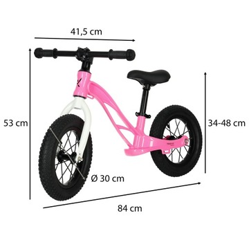 Беговел Trike Fix Active X1, светло-розовый