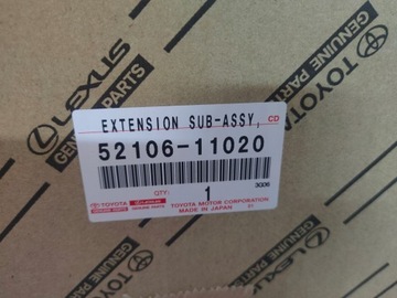 LEXUS LC LC500 LC500H KONCOVKA VÝFUKOVÝ VÝFUK TLUMIČE PRAVÁ