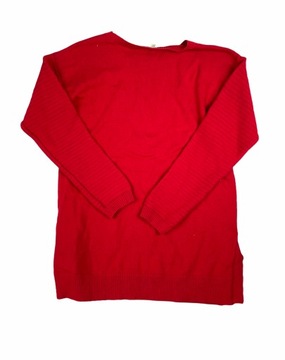 Czerwony sweter damski gładki Michael Kors M