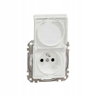 Sedna Design Gniazdko elektryczne IP44 białe